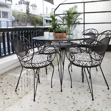Pagrati Urban Oasis Getaway 2Bd Apt With Balcony Ateny Zewnętrze zdjęcie
